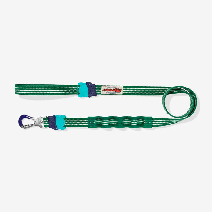 Zee.Dog Velvet Vibes Ruff Leash Dog Lead - Vert