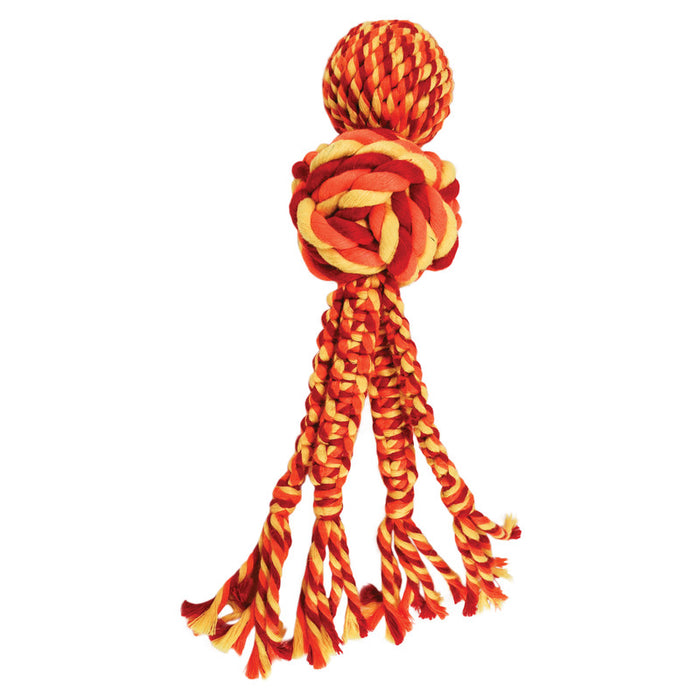 KONG Wubba Weave with Rope, Tug Toy - Large