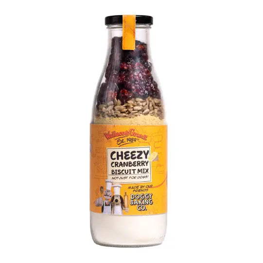 Wallace and Gromit Cheezy Cranberry Biscuit Mix for Dogs (Date 10/2024)