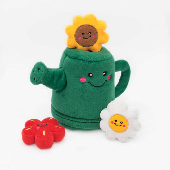 Watering Can Burrow, Soft Squeaky Dog Toy