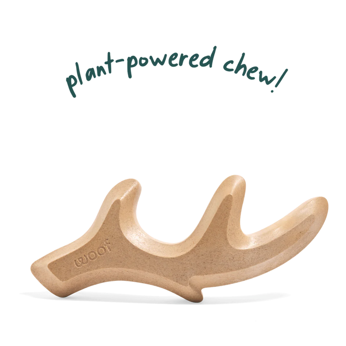 Woof HonestChew Ultra-Durable Antler Dog Chew Toy