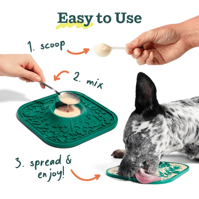 Woof Dog LickMat with Suction Cups