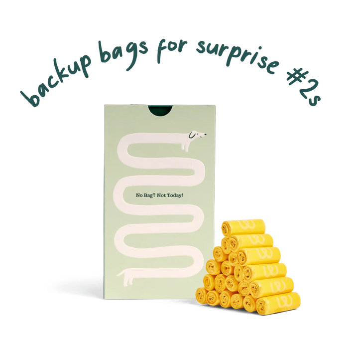 Woof Poomergency Poo Bag Refills