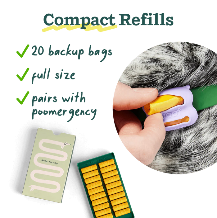 Woof Poomergency Poo Bag Refills