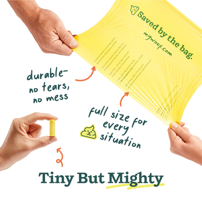 Woof Poomergency Poo Bag Refills