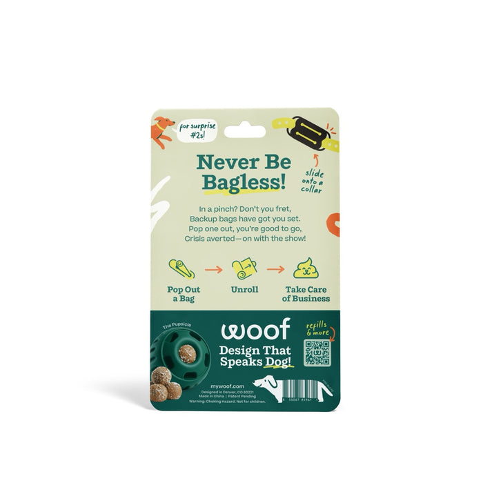 Woof Poomergency Poo Bags & Poo Holders