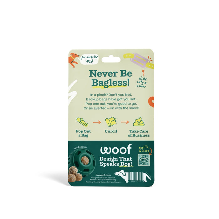 Woof Poomergency Poo Bags & Poo Holders