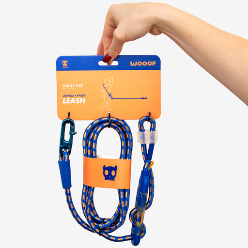 Zee.Dog x WOOOF.co.uk handsfree lead with packaging