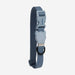 Dog collar with a blue strap on a white background