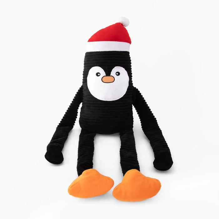 ZippyPaws Christmas Crinkle Penguin Extra Large Dog Toy