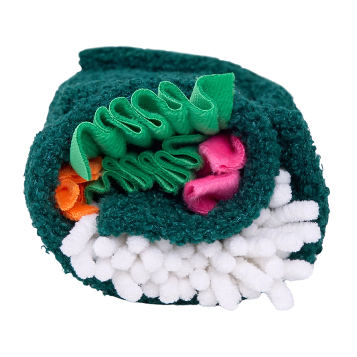 ZippyPaws Snufflerz Roll Interactive Dog Toy - Sushi Roll