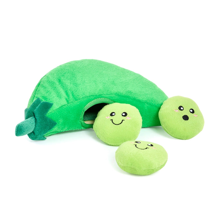 ZippyPaws Burrow Dog Toy - Peas in a Pod