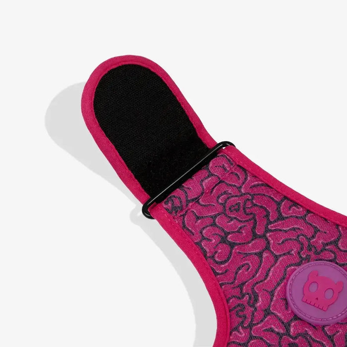 Zee.Dog Lords of Zee.Town Adjustable Air Mesh Harness for Dogs - Brain