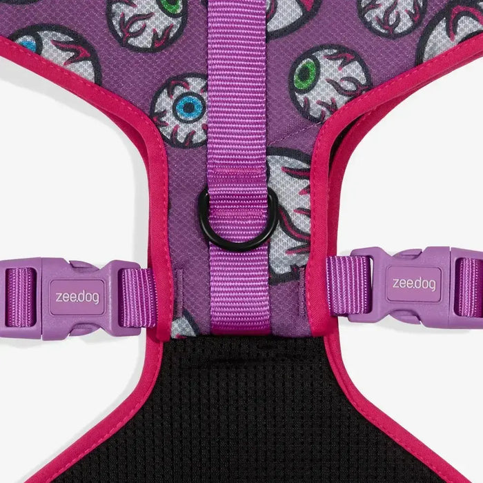 Zee.Dog Lords of Zee.Town Adjustable Air Mesh Harness for Dogs - Brain