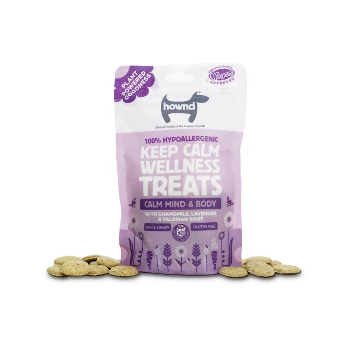 "Keep Calm" Hypoallergenic Wellness Calming Treats for Dogs - 100g