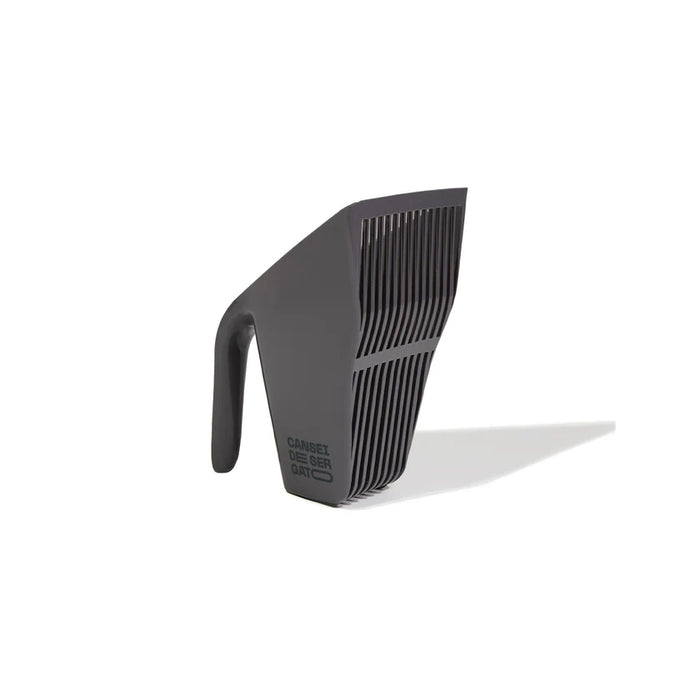 grey scoop on a white background