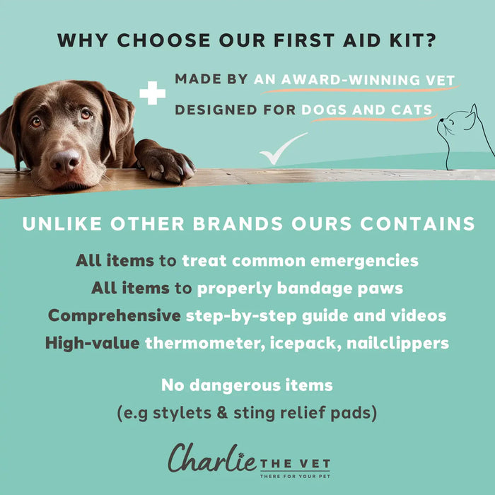Charlie The Vet Dog First Aid Kit