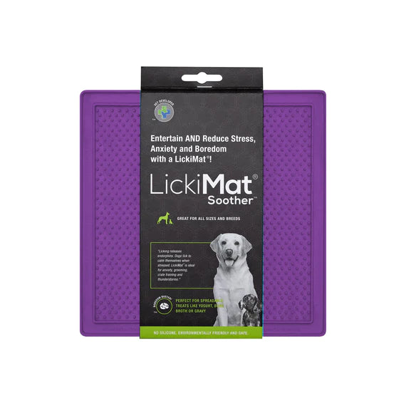 LickiMat Classic Soother Enrichment Lick Mat for Dogs - 10 Colours