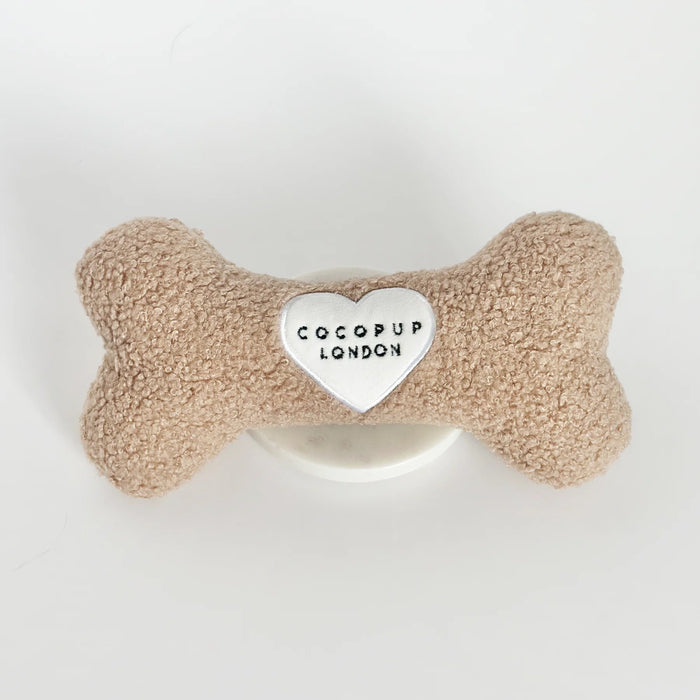 CocoPup London Teddy Rupert Bone Dog Toy