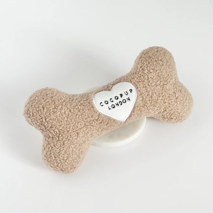 CocoPup London Teddy Rupert Bone Dog Toy