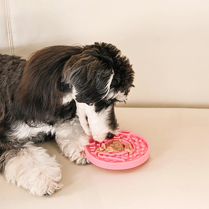 Donut Slow Feeder Bowl Lick Mat for Dogs