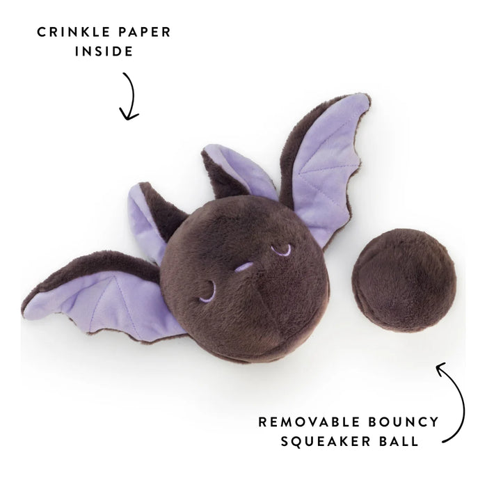 The Foggy Dog Bat 2-in-1 Ball & Burrow Dog Toy