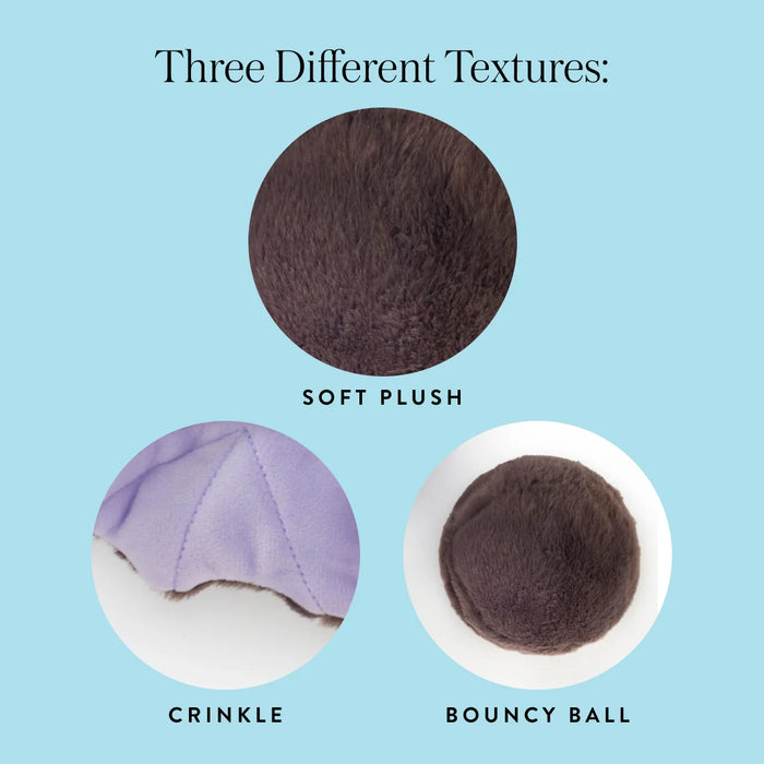 The Foggy Dog Bat 2-in-1 Ball & Burrow Dog Toy