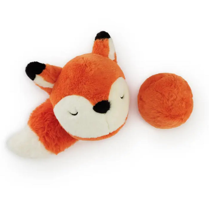 The Foggy Dog Fox 2-in-1 Ball & Burrow Dog Toy