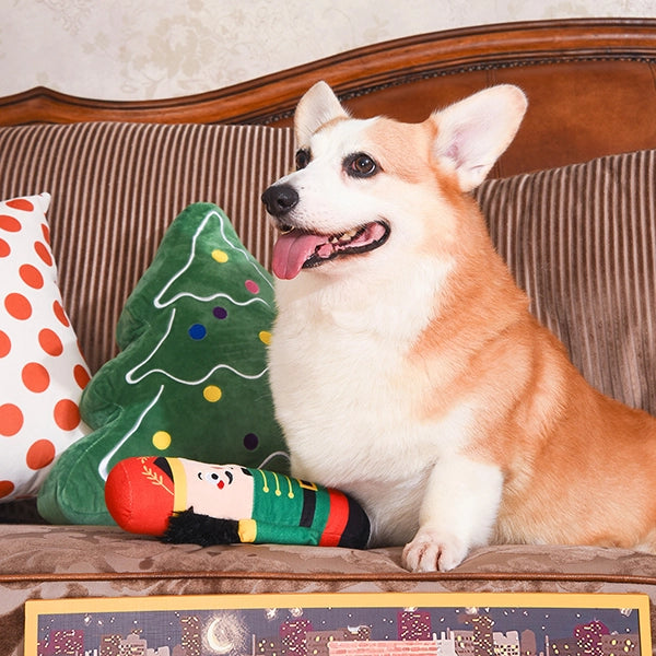 Hugsmart Christmas Nutcracker Dog Toy