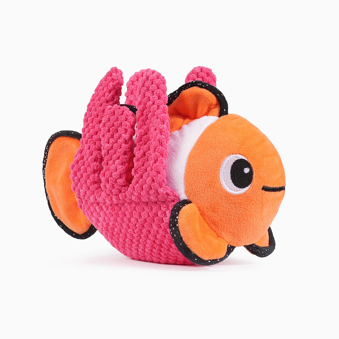 Hugsmart Finding Nemo Clown Fish Dog Toy