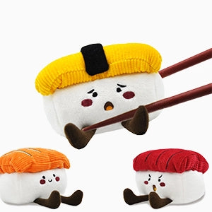 Hugsmart Japanese Sushi Set Soft Dog Toys