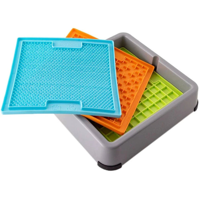 LickiMat Keeper Enrichment Lick Mat for Dogs - 5 Colours