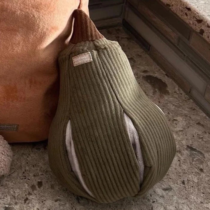 Lambwolf Collective Butternut Squash Snuffle & Burrow Dog Toy