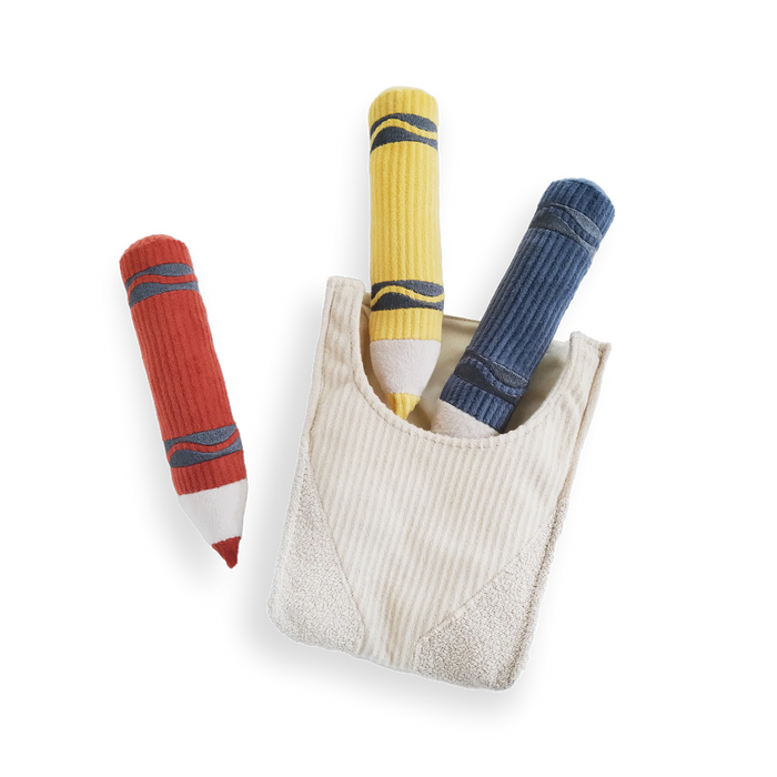 Lambwolf Collective Crayons Snuffle & Burrow Dog Toy