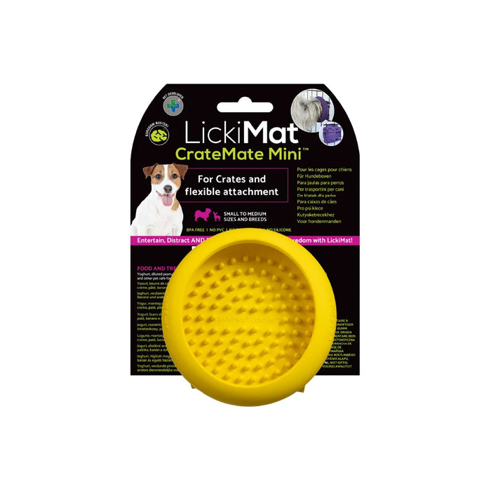 LickiMat CrateMate Mini Dog Crate Lick Mat