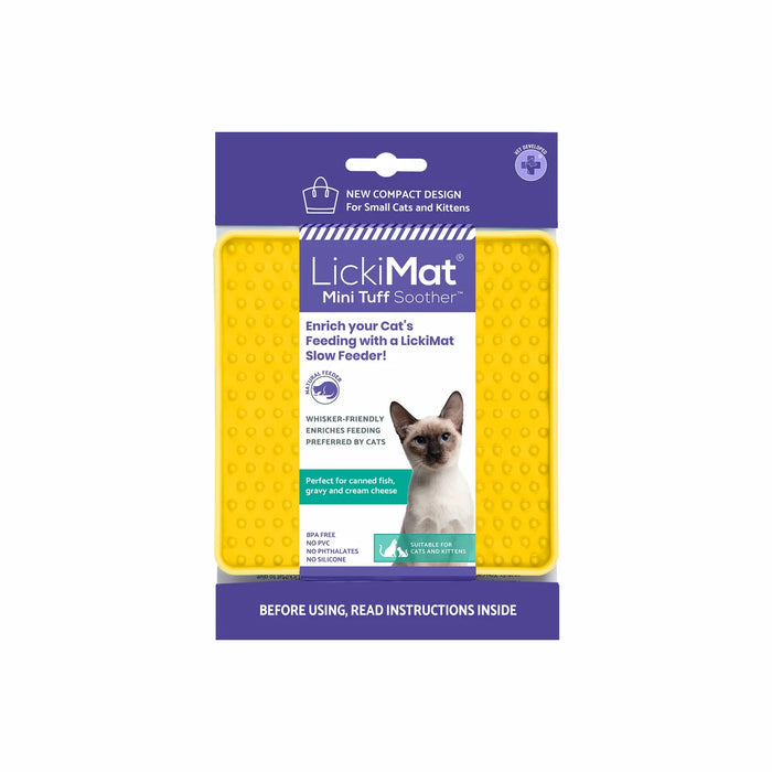 LickiMat Mini Tough Soother Cat Lick Mat