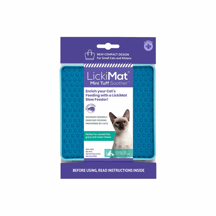 LickiMat Mini Tough Soother Cat Lick Mat