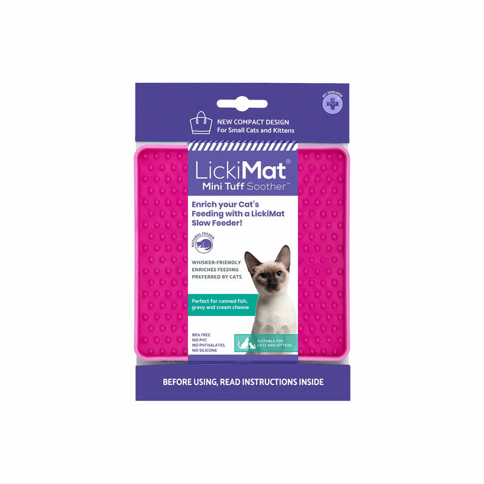 LickiMat Mini Tough Soother Cat Lick Mat