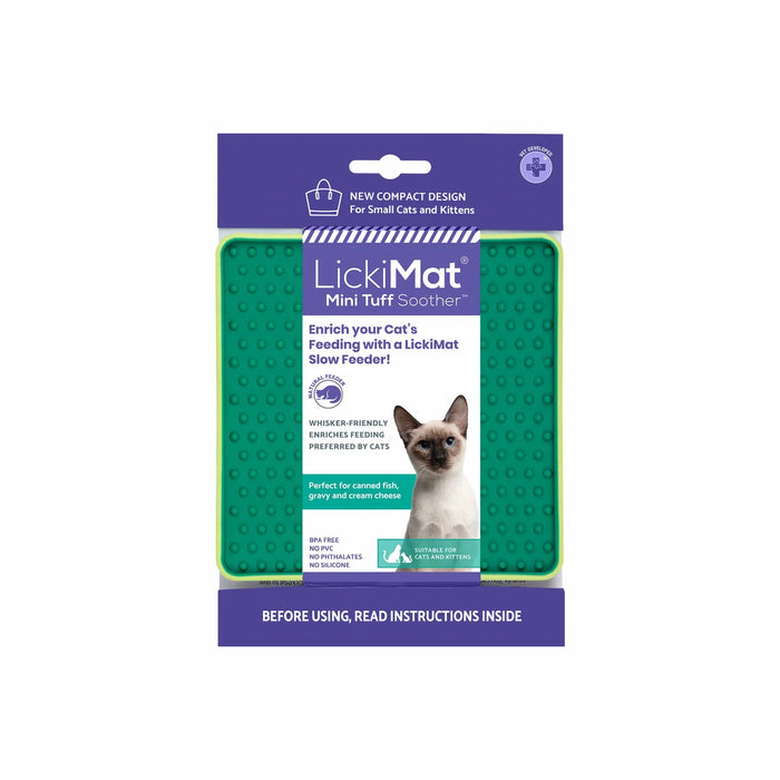 LickiMat Mini Tough Soother Cat Lick Mat
