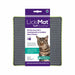 LickiMat Tuff Soother cat lick mat packaging with a purple header card and a visible cat photo, shown on a plain white background.