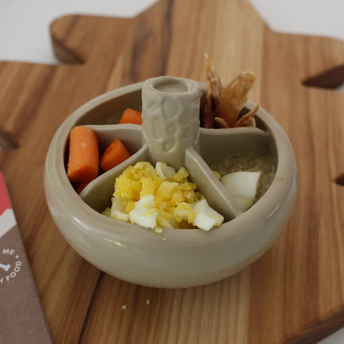 Loblola Milkcap Mushroom Interactive Dog Toy Treat Dispenser