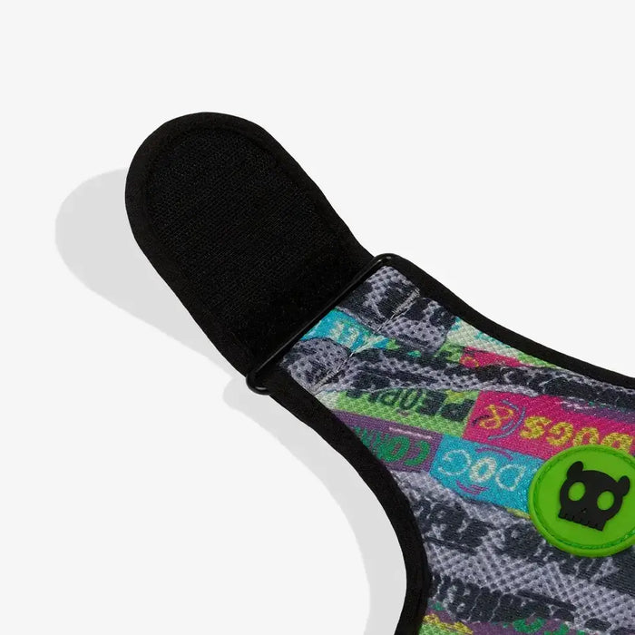 Zee.Dog Lords of Zee.Town Adjustable Air Mesh Harness for Dogs - Manifesto