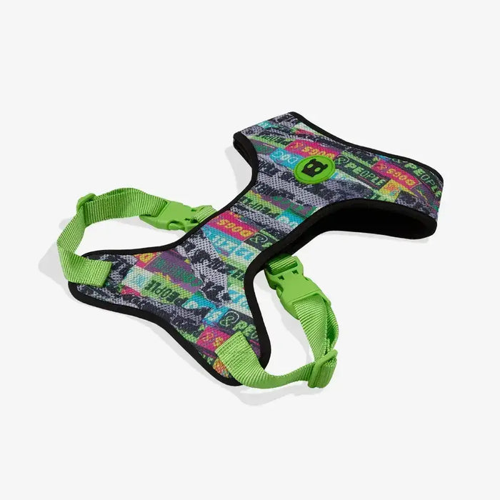 Zee.Dog Lords of Zee.Town Adjustable Air Mesh Harness for Dogs - Manifesto