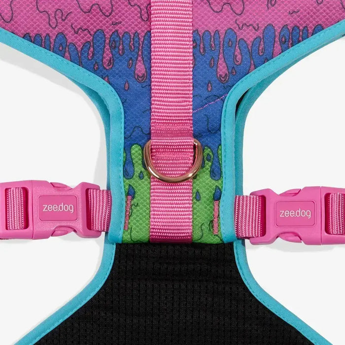 Zee.Dog Lords of Zee.Town Adjustable Air Mesh Harness for Dogs - Melted