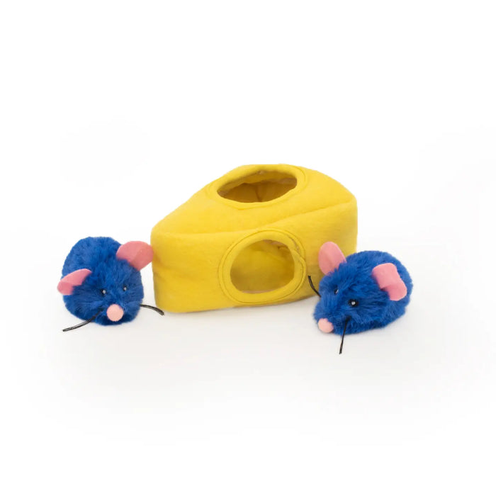 Mice and Cheese, Crinkly Catnip Burrow Toy