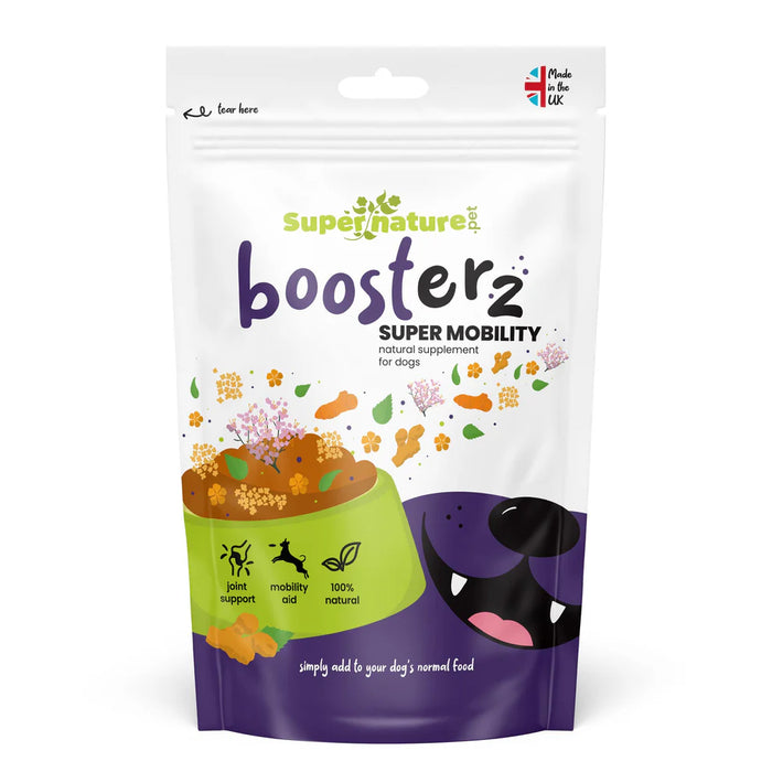 Boosterz Super Mobility, 100% Natural Supplement for Dogs - 125g