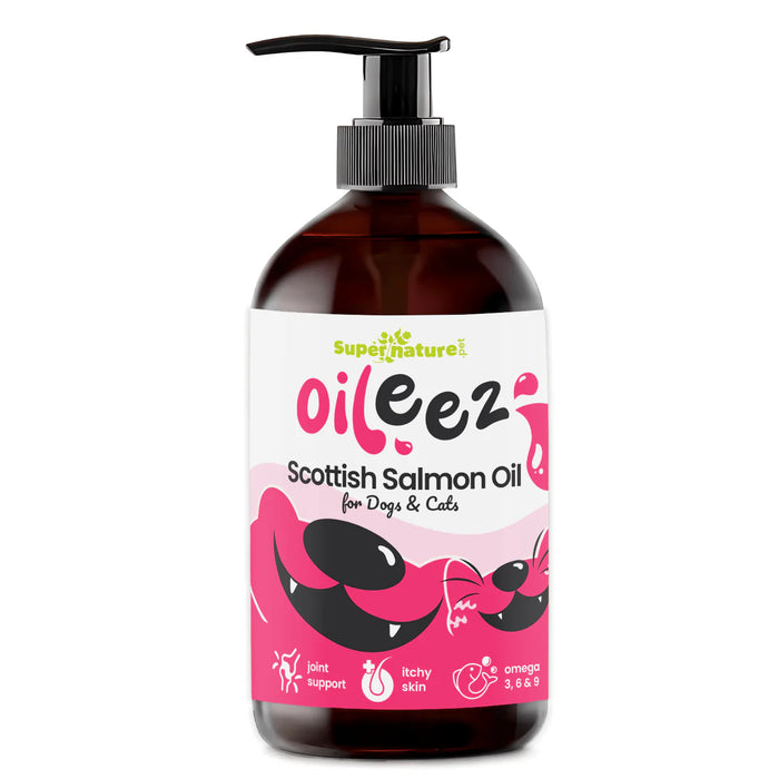 Oileez Salmon Oil Food Topper for Dogs & Cats - 500ml