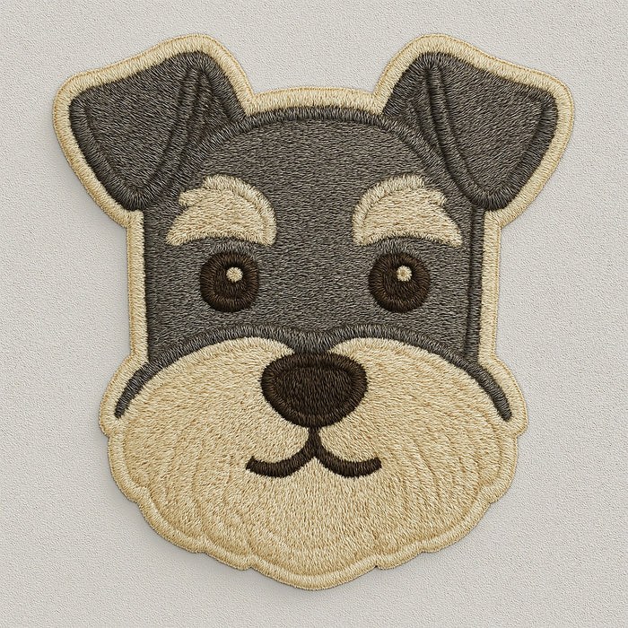 Nooee Pet Dog Gift, Peel & Stick Embroidered Dog Breed Patches