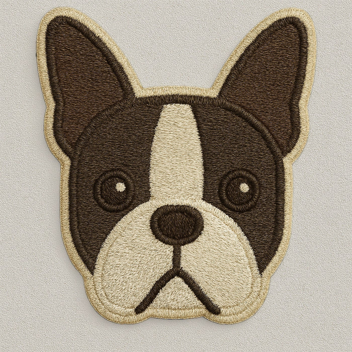 Nooee Pet Dog Gift, Peel & Stick Embroidered Dog Breed Patches