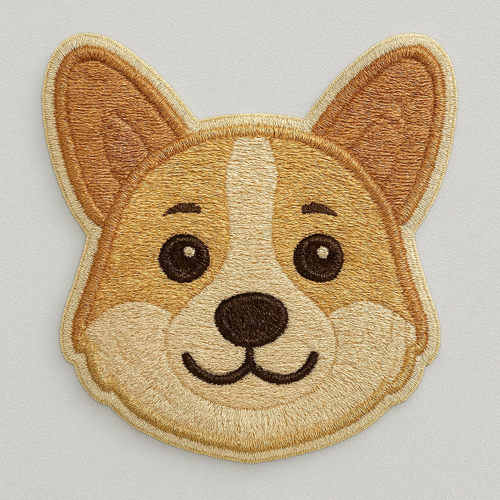 Nooee Pet Dog Gift, Peel & Stick Embroidered Dog Breed Patches